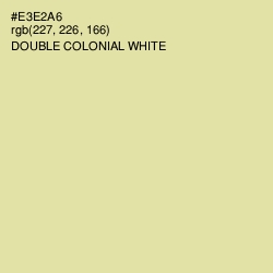 #E3E2A6 - Double Colonial White Color Image